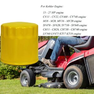 52 050 02-S Oil Filter Replacement Fits Kohler Engine John Deere CH11-CH25 CV11-CV22 M18-M20 MV16-MV20 Lawn Mower 5205002S(4 Pack)