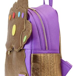 Loungefly Marvel Shine Thanos Gauntlet Mini Backpack Standard