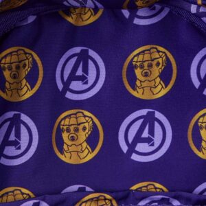 Loungefly Marvel Shine Thanos Gauntlet Mini Backpack Standard