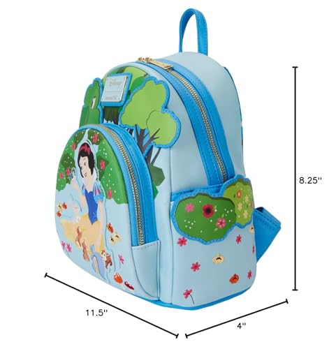 Loungefly Disney Snow White Forest Scene Mini-Backpack, Amazon Exclusive