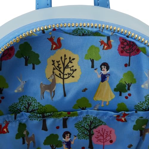 Loungefly Disney Snow White Forest Scene Mini-Backpack, Amazon Exclusive