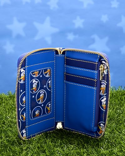 Loungefly Disney Donald Duck 90th Anniversary Wallet, Amazon Exclusive