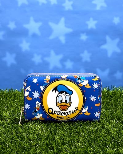 Loungefly Disney Donald Duck 90th Anniversary Wallet, Amazon Exclusive