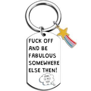 oehedou farewell gifts for coworkers 2024 graduation gifts keychain humorous retirement gifts funny going away gifts for coworker leaving goodbye gifts job promotion gifts for coworkers