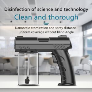 Disinfection Spray Gun,Handheld Household Nano Atomizer,Nano Spray Gun,Handheld Household Disinfection Gun,Sterilizer Wireless Rechargeable Atomizer Gun,rechargeable nano atomizer