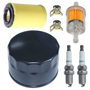 XARONF Air Filter Oil Filter Tune Up Kit for Husqvarna YTH22V46 YTH2348 YTH24V48 Z246 YTH18542 Z254 YTA24V48 YTA18542 YTH24V54 YTA22V46 100 Sets