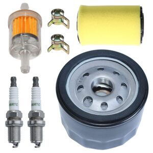 XARONF Air Filter Oil Filter Tune Up Kit for Husqvarna YTH22V46 YTH2348 YTH24V48 Z246 YTH18542 Z254 YTA24V48 YTA18542 YTH24V54 YTA22V46 100 Sets