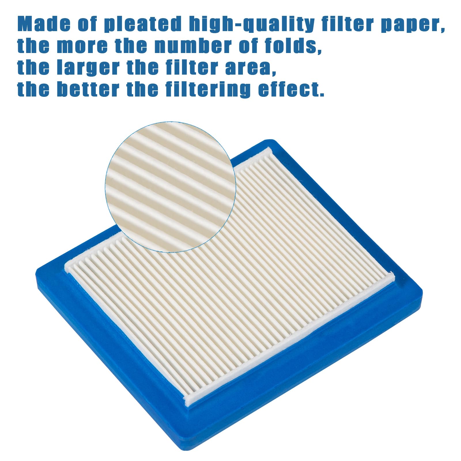 DemJamr 2 Pack XT675 Air Filter, Replace for Kohler 1408322s 1408322-s 1408322s1 1408322-s1, Compatible with Specific Kohler XT650 XT675 XTX650 XTX675 Lawn Mower Engine