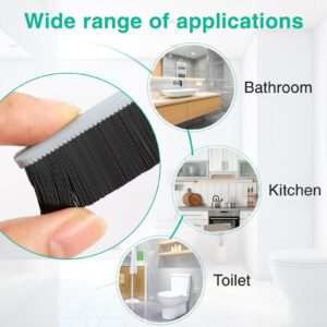 3Pcs Crevice Cleaning Brush, Gap Cleaning Brush, Hard Bristle Crevice Cleaning Brush, Bathroom Gap Cleaning Brush, Grout Cleaner Brush, Multifunctional Crevice Gap Brush Cleaning Brush