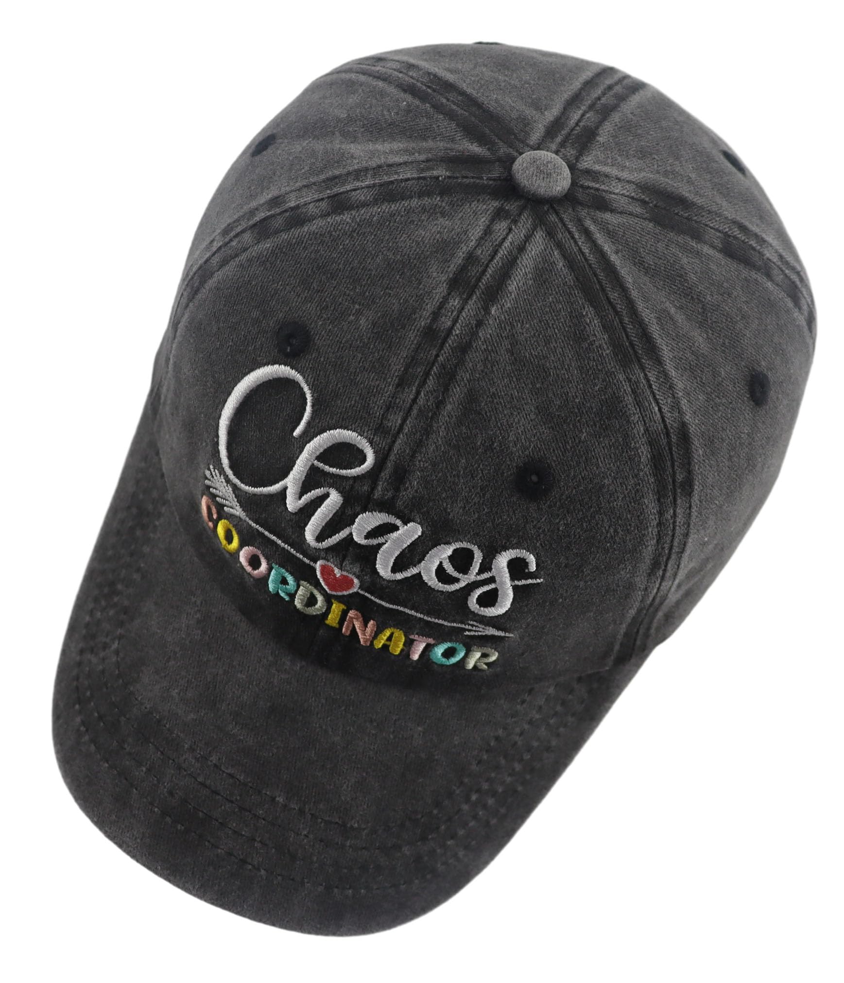 Chaos Coordinator Gifts for Women, Thank You Gifts Hat, Adjustable Embroidered Washed Cotton Boss Lady Baseball Cap, Birthday Christmas Appreciation Gift for Coworkers Office Manager Teachers Nurse