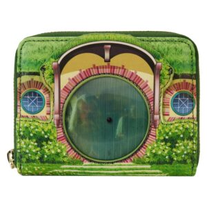 loungefly wb the lord of the rings - the shire wallet, amazon exclusive