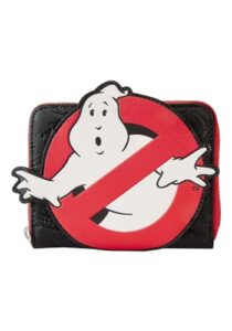 loungefly sony ghostbusters no ghost logo zip wallet | ghostbusters wallets standard