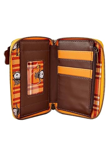 Loungefly Peanuts Snoopy Scarecrow Zip Around Wallet