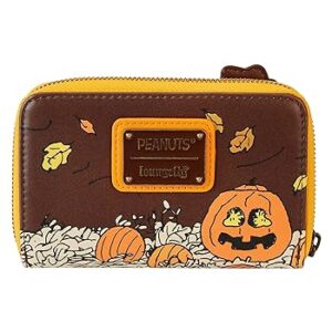 Loungefly Peanuts Snoopy Scarecrow Zip Around Wallet