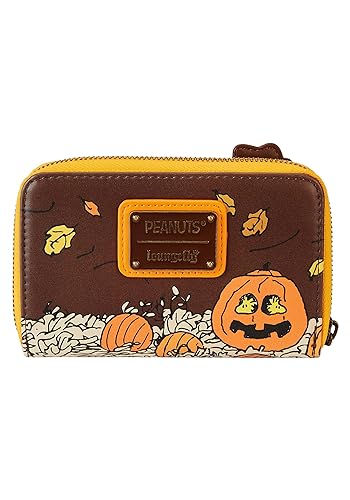 Loungefly Peanuts Snoopy Scarecrow Zip Around Wallet