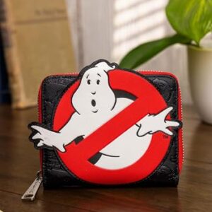 Loungefly Sony Ghostbusters No Ghost Logo Zip Wallet | Ghostbusters Wallets Standard