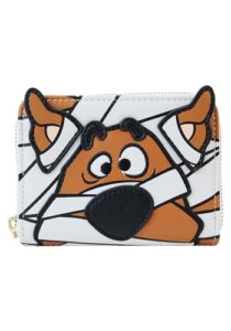 loungefly scooby-doo mummy cosplay zip around wallet