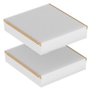 501 Replacement Furnace Filter Compatible with AprilAire 5000 Whole-House Air Purifier - 16x25x6 MERV 15, Clean Air & Dust, 2 Pack