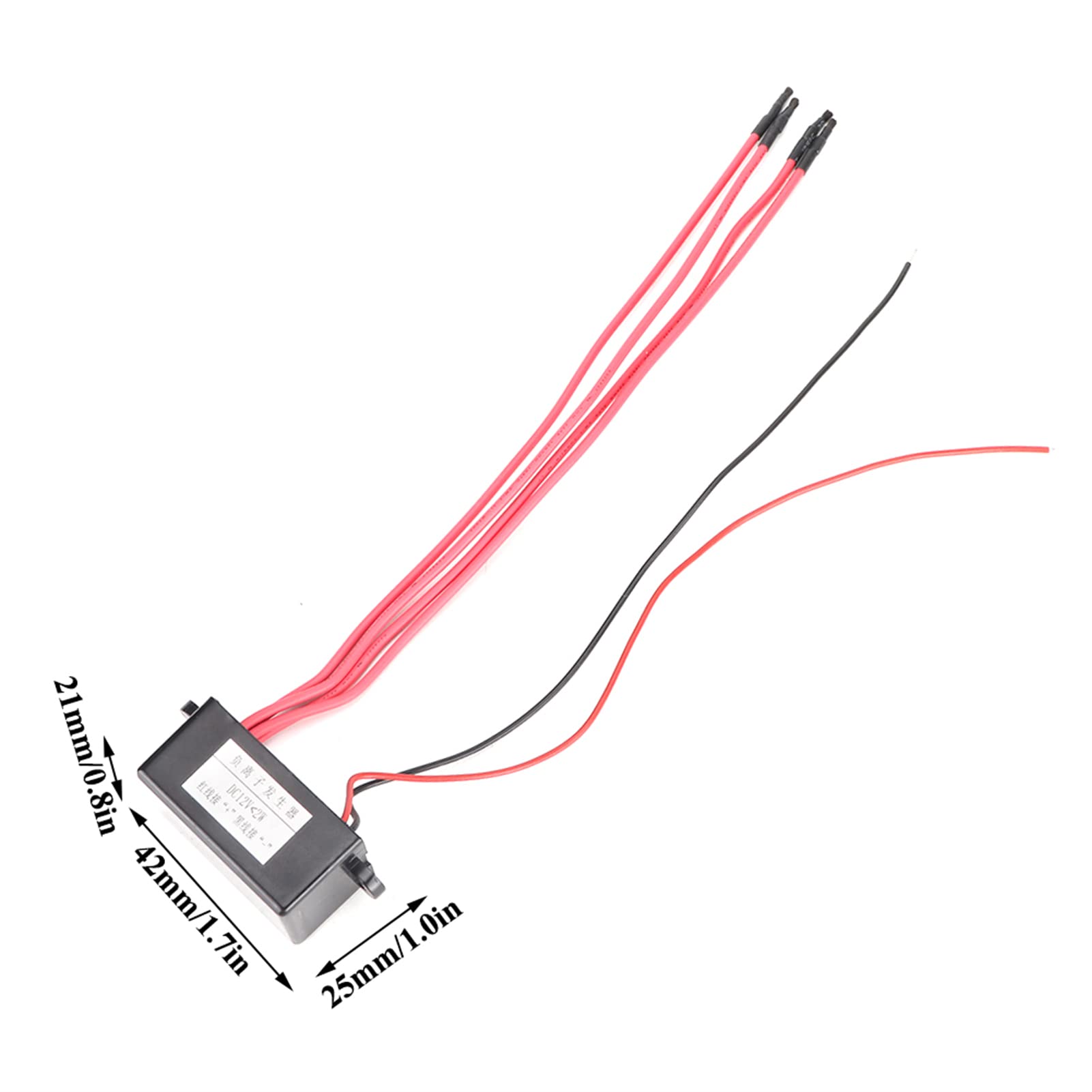 CHICIRIS Home Anion Negative Ion Generator Ionizer Module Mini Air Purifier 4 Negative Line Stable Performance (DC12V)