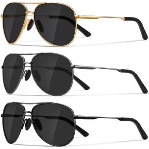 phikttu polarized aviator sunglasses for women- uv400 protection lens and lightweight metal frame