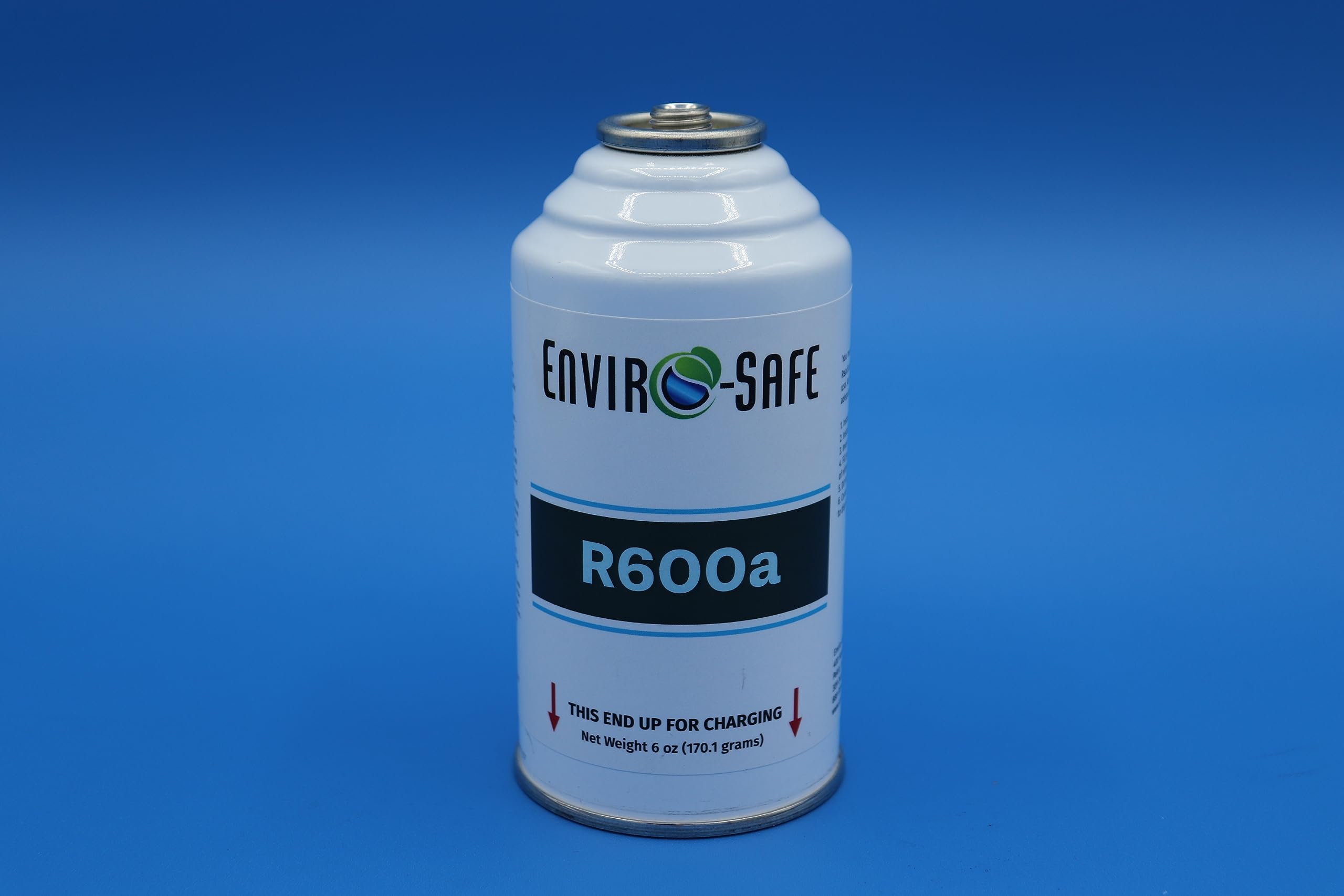 Envirosafe R600a Refrigerant - Case of 12 6oz Cans - R600a for HVAC for Use