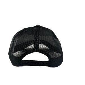 Chevrolet Snapback Hat - Mesh Back Chevy Cap - Charcoal Gray