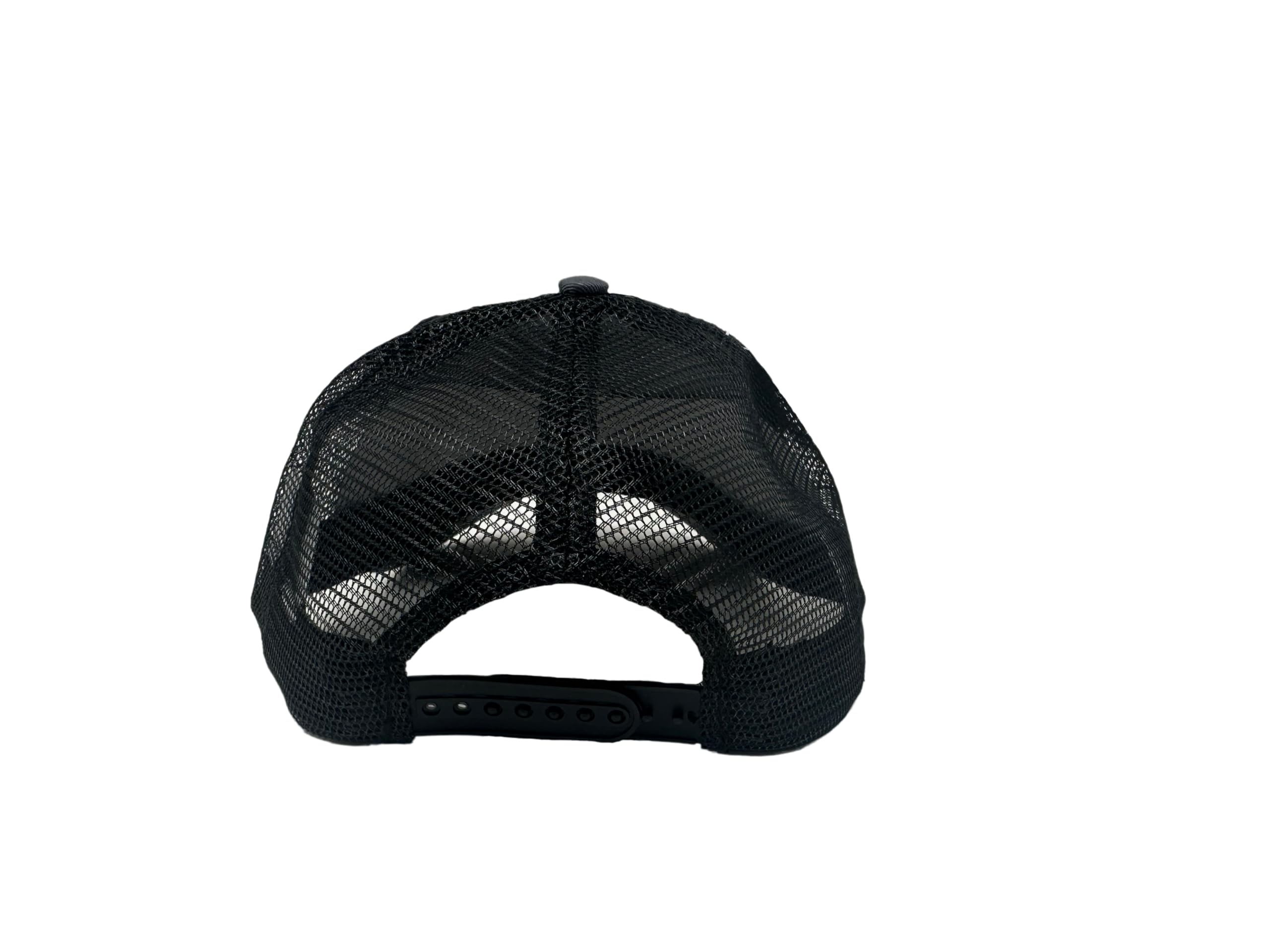 Chevrolet Snapback Hat - Mesh Back Chevy Cap - Charcoal Gray