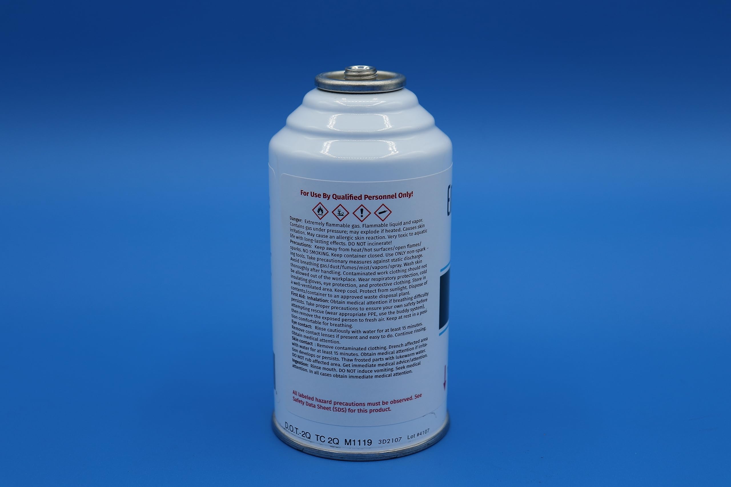 Envirosafe R600a Refrigerant - Case of 12 6oz Cans - R600a for HVAC for Use