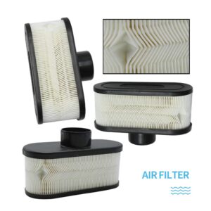 Hoypeyfiy Lawn Mower Tractor 11013-7047 Air Filter Oil Filter Kit Replacement for Kawasaki FR651V FR691V FR730V FS481V