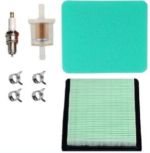 gcv160 air filter tune up kit fit for honda gcv190 gc190 gc160 gx100 hrc216 hrr216 hrr2169vka hrx217 lawn mower,spark plug 17211-zl8-023 air cleaner