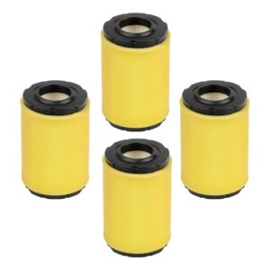 4 pack air filter 591334 796031 lawn mower engine filters for 594201 797704 replacement plus foam pre-cleaners