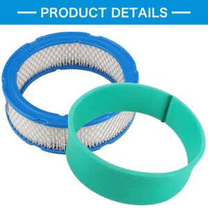 394018 394018s Air Filter for Briggs and Stratton bs-394018 272490 392642 5050D 5050H 5050B for John Deere LG394018JD GT235 GT235E LTR155 LTR166 LT166 LT170 LX288 SST16 SST18 Mower