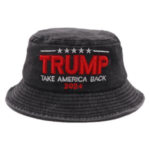 trump 2024 maga bucket hats for men women,donald trump bucket hat make america great again baseball caps 3d embroidery maga trump hat