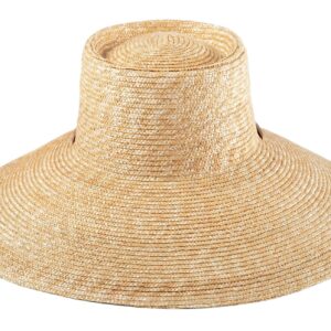 Lack of Color Women's Paloma Wide-Brimmed Straw Sun Hat (Small, Natural)