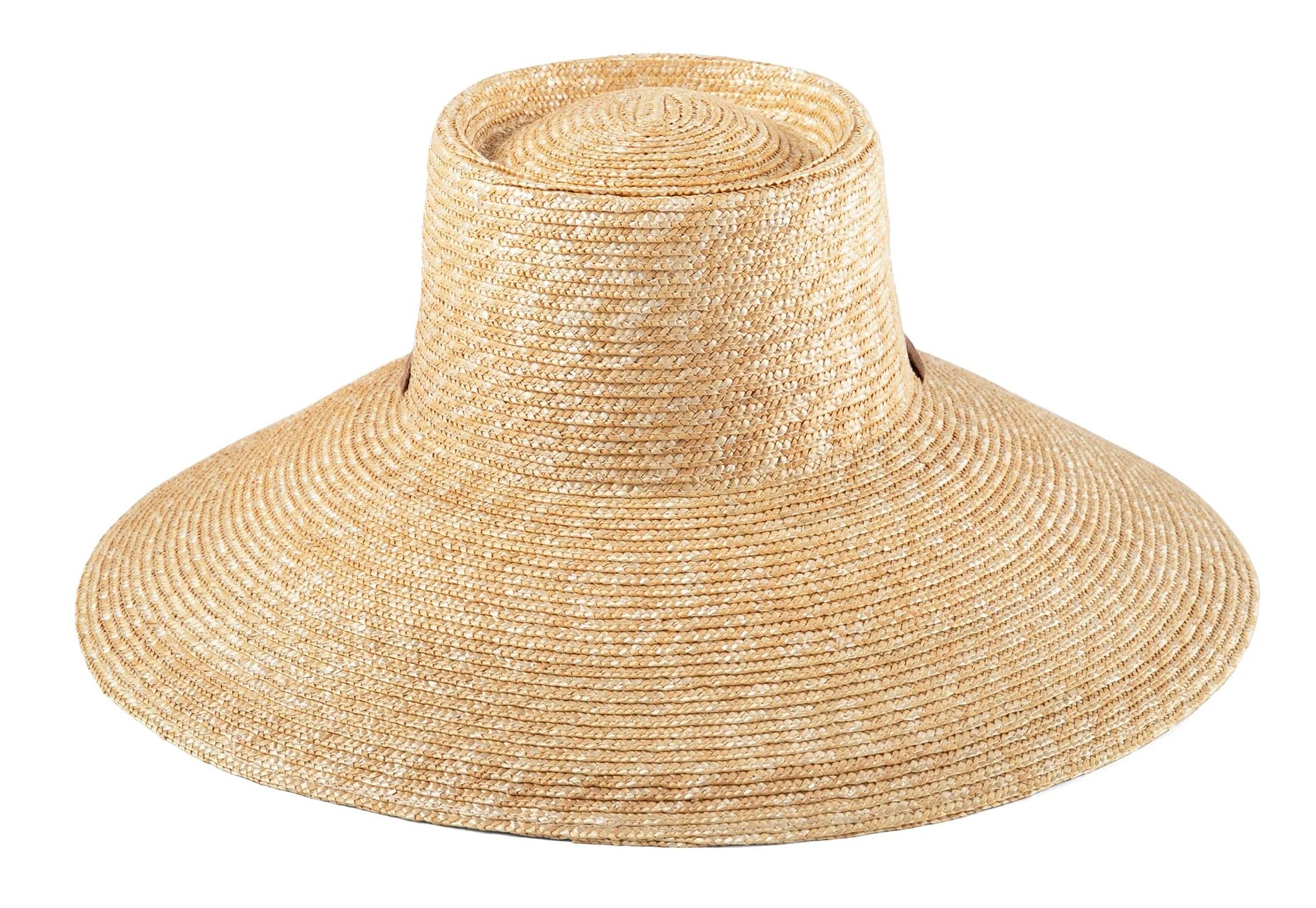 Lack of Color Women's Paloma Wide-Brimmed Straw Sun Hat (Small, Natural)