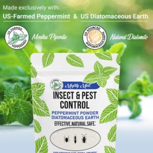 Mighty Mint Insect & Pest Control, Diatomaceous Earth Peppermint Powder, 1 lb