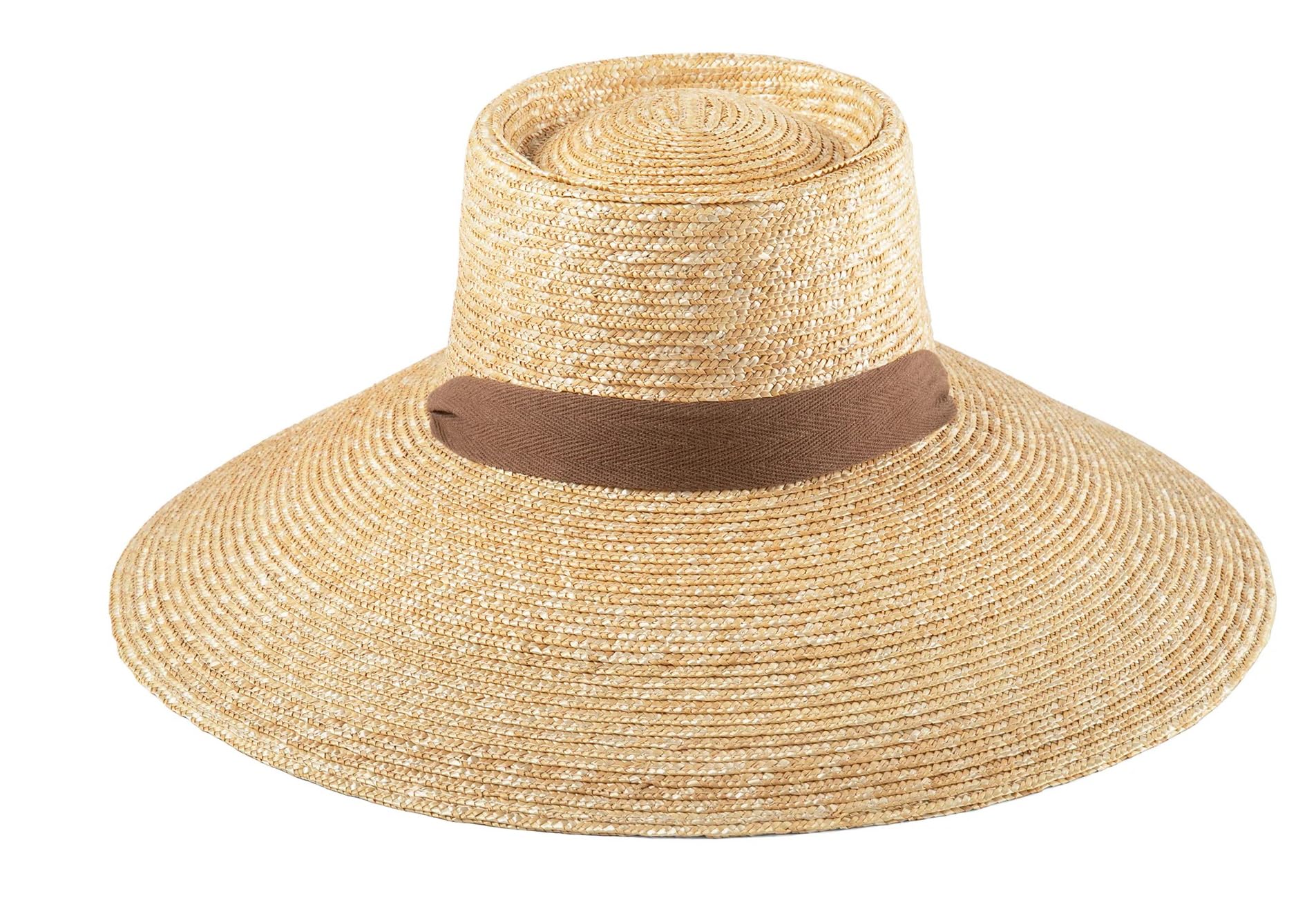 Lack of Color Women's Paloma Wide-Brimmed Straw Sun Hat (Small, Natural)