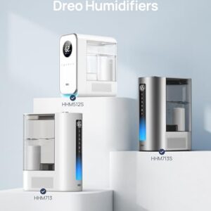 Dreo Demineralization Cartridge 3-Pack for Humidifiers, Compatible with Dreo Humidifiers HM512S/713/713S, Prevent Mineral Build-up, Filter Hard Water, Eliminate White Dust