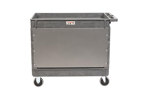 JET PUC-4126 Resin Utility Cart with JT1-126 LOAD-N-LOCK Security System