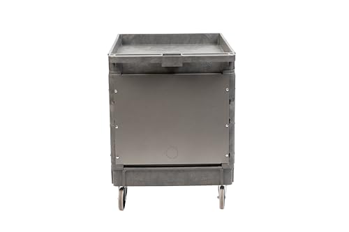 JET PUC-4126 Resin Utility Cart with JT1-126 LOAD-N-LOCK Security System