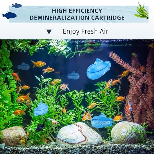 AMI PARTS Humidifier Cleaner Float Submarine for Warm&Cool Most Humidifiers and Fish Tank, Purifie Water, Soften Hard Water, Prevents Hard Water Build-Up, Universal Humidifier Tank Cleaner (6 Pack)