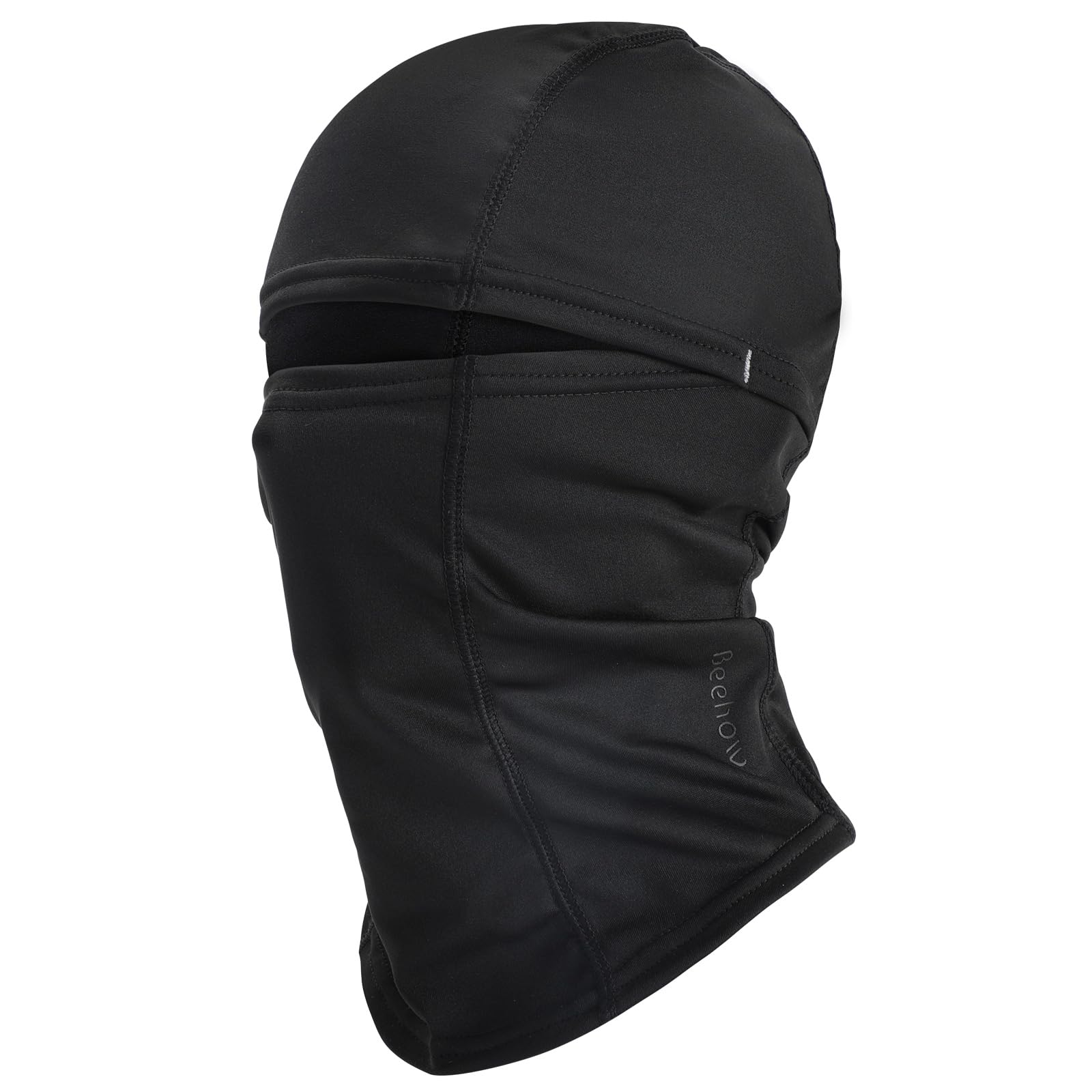 Black Balaclava Ski Masks Cover for Men Women Warmer Windproof Neck Scarf Face Mask for Cold Weather Men Fleece Neck Gaiter(Black)