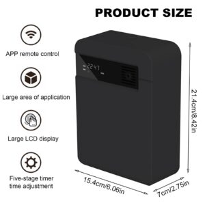 Scent Air Machine for Large Room Up to 2500 Sq Ft Coverage, Bluetooth & WiFi Aromatherapy Diffuser with Smart Cold Air Nebulizing Tech, Air Machine for Bedroom Home Large Room