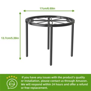 bussdis 1 PCS Plant Stand-6.69IN Small Plant Rack, Heavy Duty Flower Pot Stands, Plant Pot Shelf Anti-rust Potted Plant Holder for Room Indoor and Outdoor Gardens.