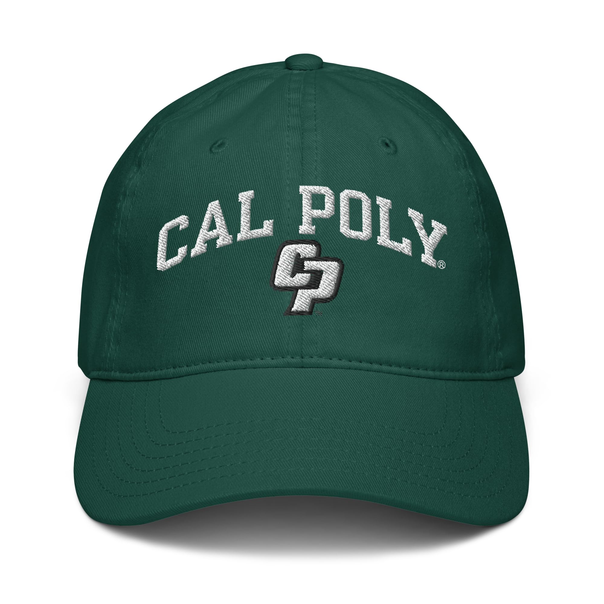 Cal Poly Mustangs Arch Over Officially Licensed Adjustable Baseball Hat