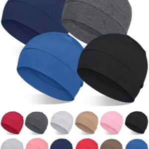 Sleeping Cap for Chemo Cotton Men Women with Hair Loss Bald Head Cover Cancer Beanie for Women