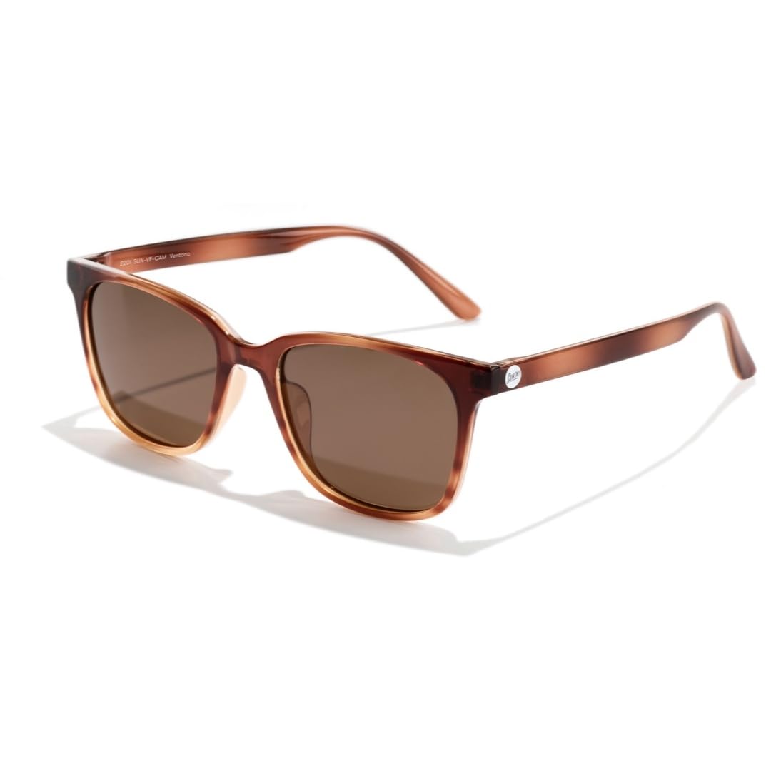 Sunski Ventana - Polarized Recycled Sunglasses (Caramel Amber)