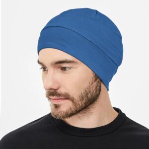 Sleeping Cap for Chemo Cotton Men Women with Hair Loss Bald Head Cover Cancer Beanie for Women