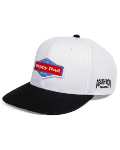 happy dad x death row street vintage hat - white - one size