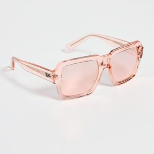 Ray-Ban Women's RB4408 Magellan Sunglasses, Transparent Pink, One Size